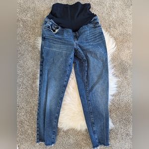 Old Navy Maternity Full Panel Straight Leg Jeans